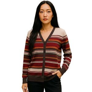 ALFRED DUNNER Women's Sweater Medium Multicolour